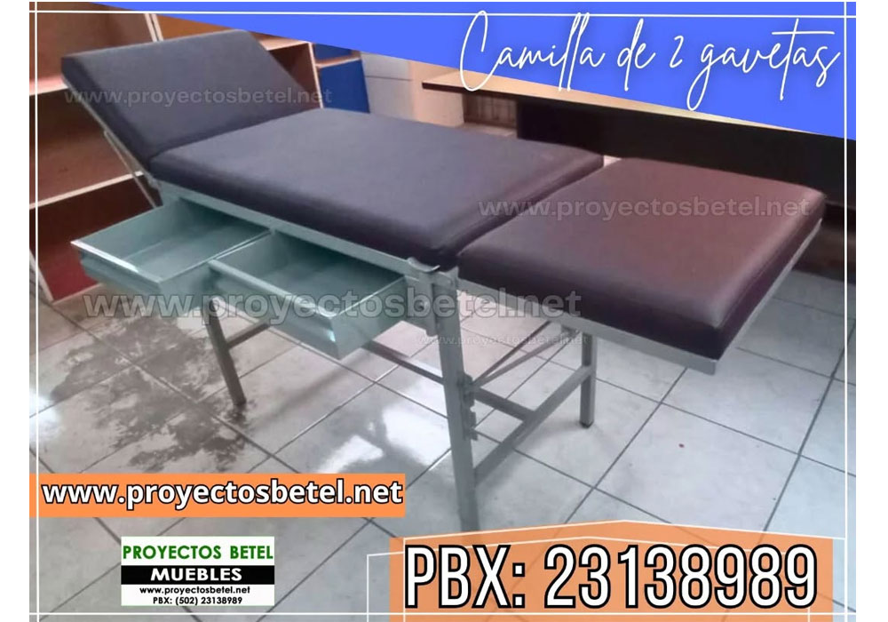 Camilla metálica clínica Guatemala