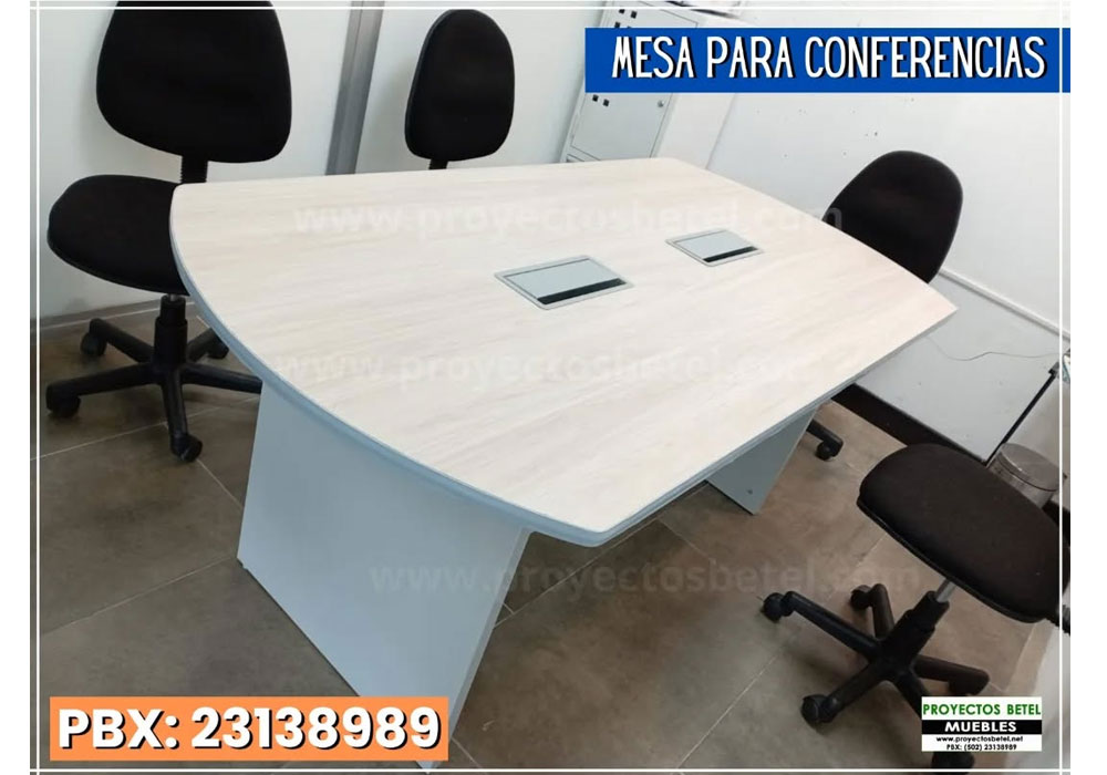 Mesas de conferencia y reuniones