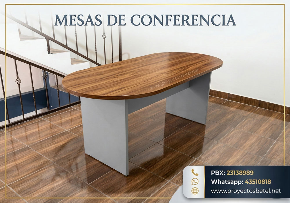Mesas de conferencia y reuniones